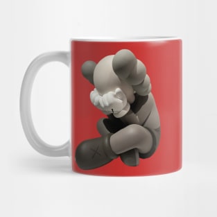 kaws sit doll kaws Mug